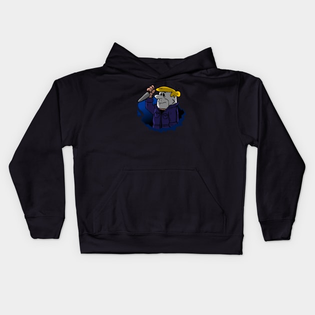 barney myerstone Kids Hoodie by Undeadredneck